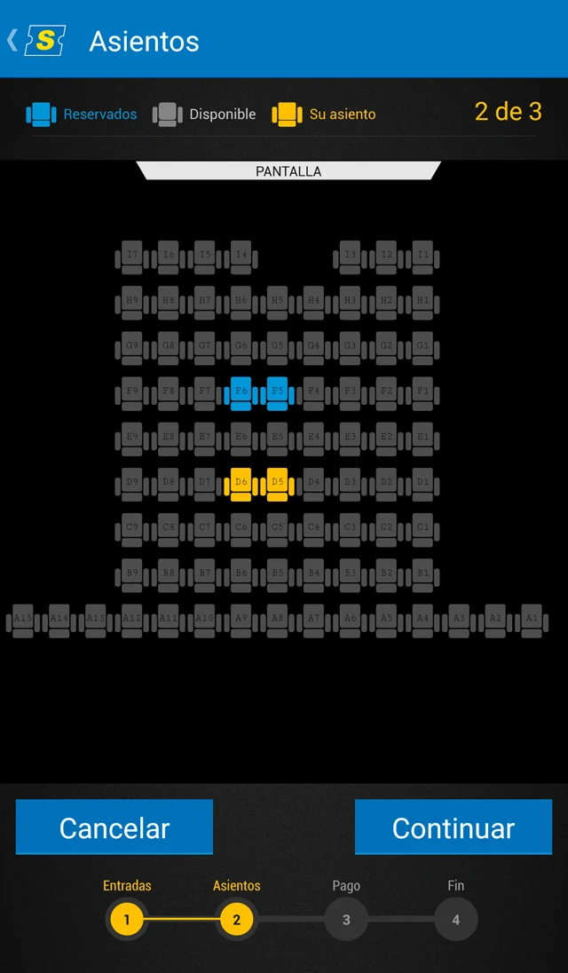 Supercines screenshot
